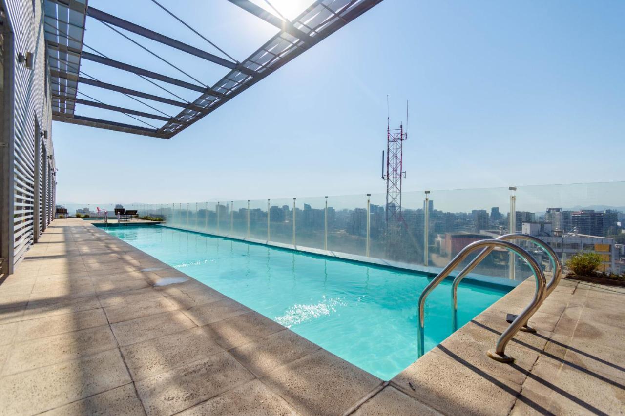 Tribeca Twin - Studio With Pool, Wifi, Ac Apartamento Santiago
